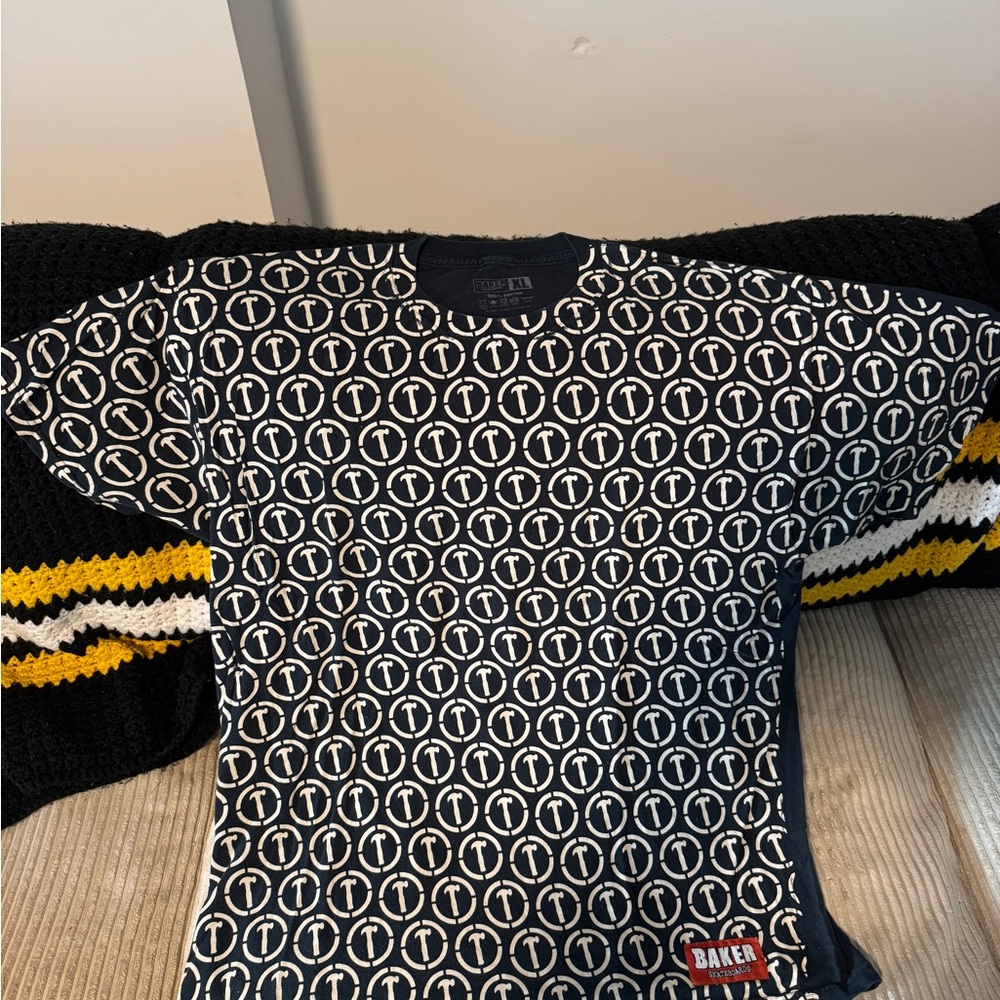 Baker Skateboards Jim Greco Hammer shirt Y2K Vintage